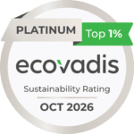 EcoVadis Platinum Sustainability Rating Oct 2026