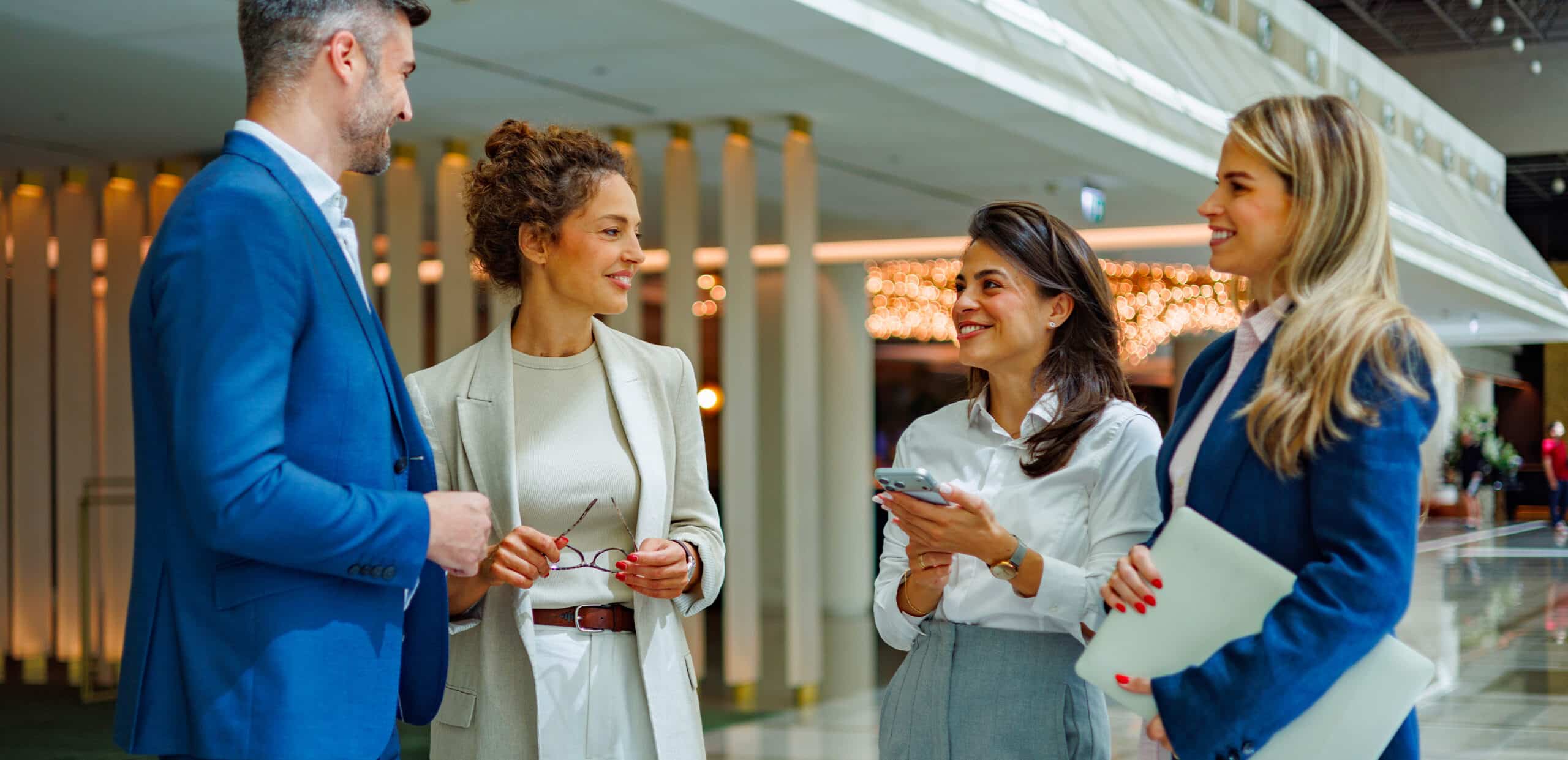 Detecon consultants planning a digital transformation roadmap with a client team